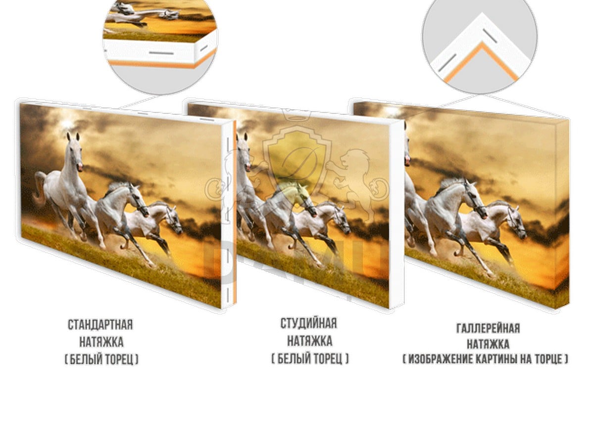Печать на холсте 1