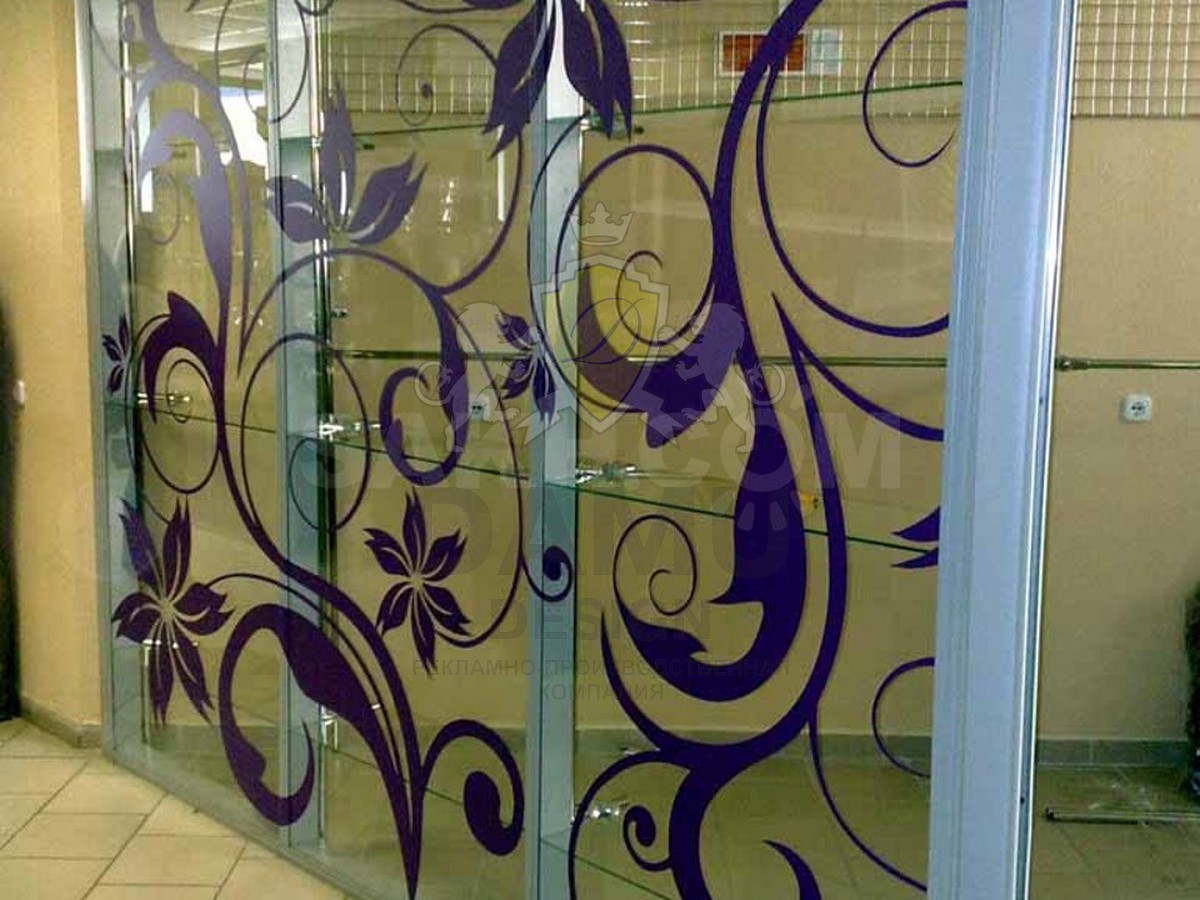 Оформление стекол 3