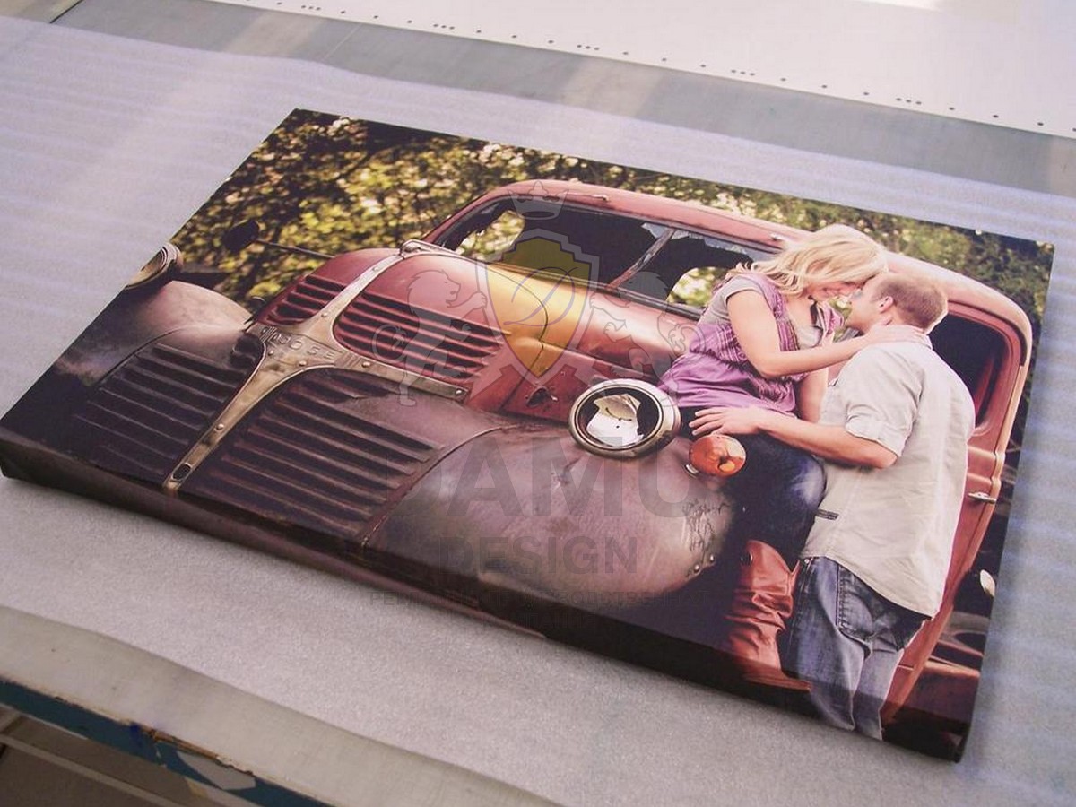 Печать на холсте 3